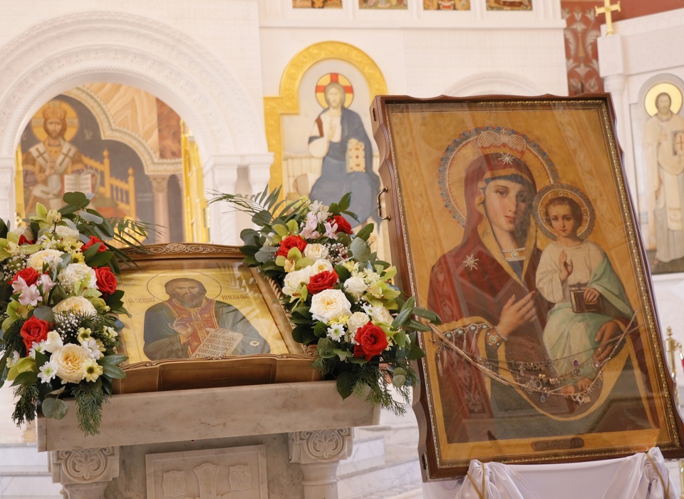 В Волгоград доставили список чудотворной иконы Божией Матери «Оршанской»